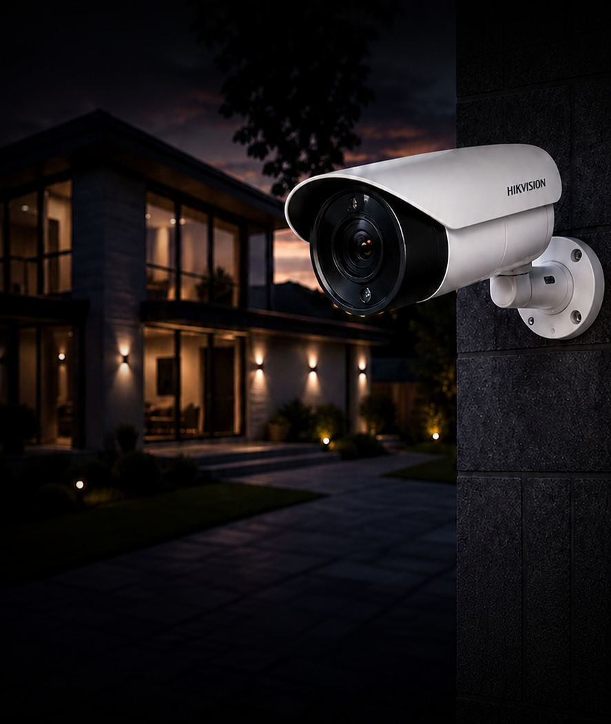 camera on a house